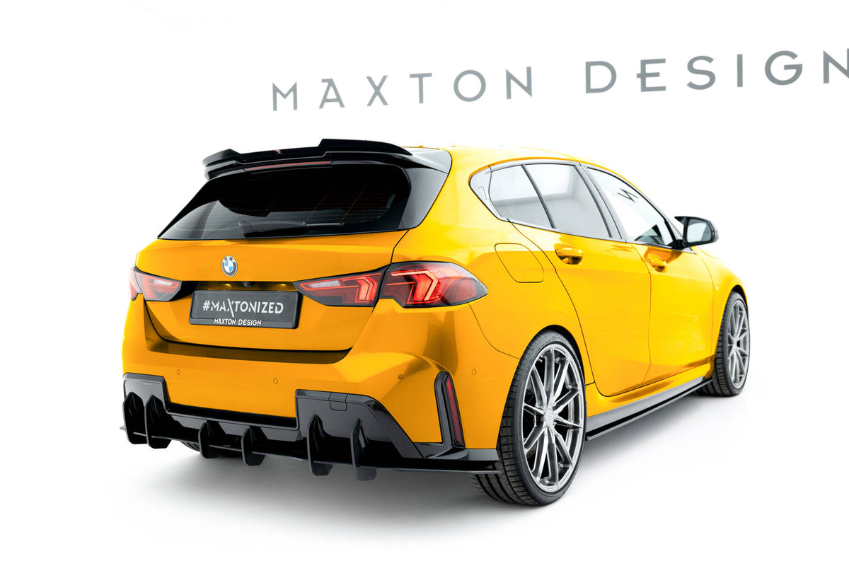 Bakdiffusor BMW F70 M-Pakke Street Pro GTI V1 fra Maxton Design, sett bakfra
