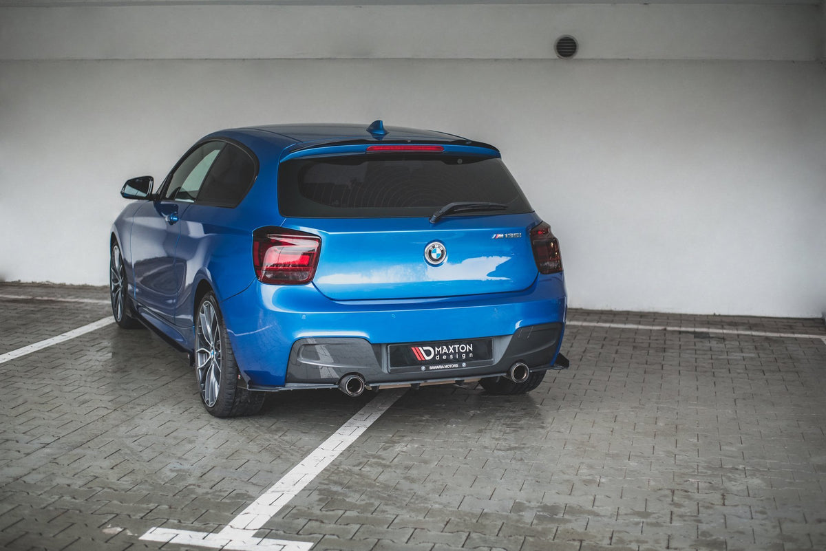 Street Pro hekkdiffuser til BMW M135i F20 i sort ABS-plast