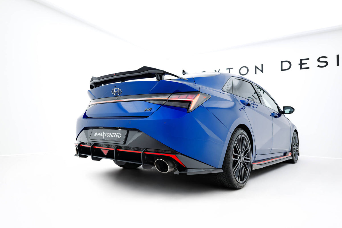 Street Pro bakdiffuser for Hyundai Elantra N MK7 sett bakfra
