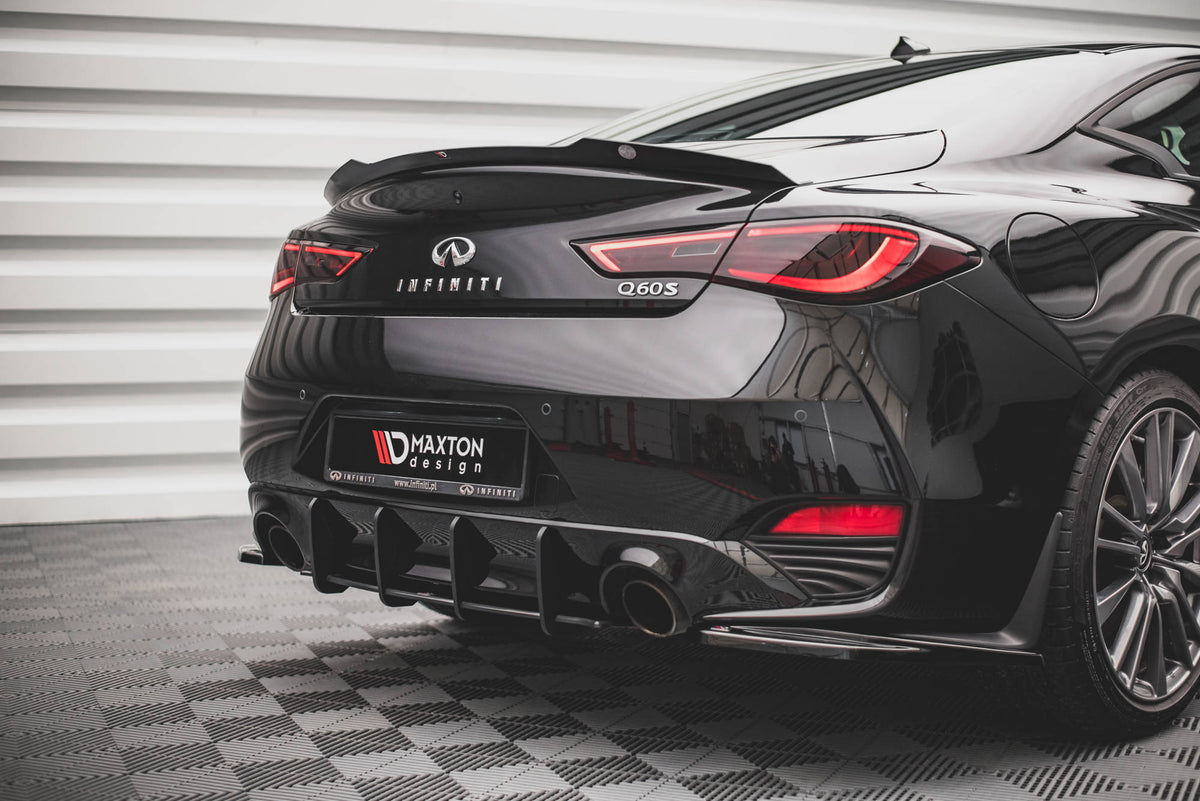 Street Pro diffuser for Infiniti Q60 S Mk2 sett bakfra
