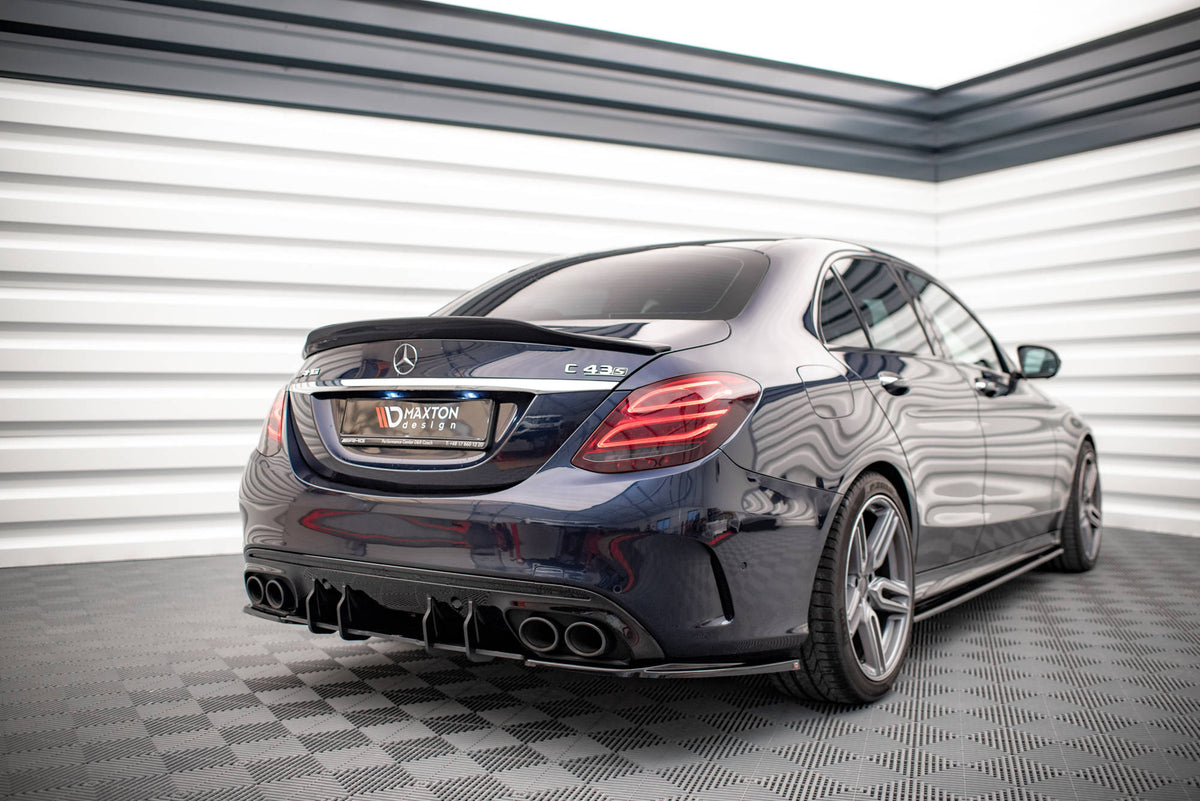 Street Pro diffuser til Mercedes C 43 AMG W205 Facelift sett bakfra