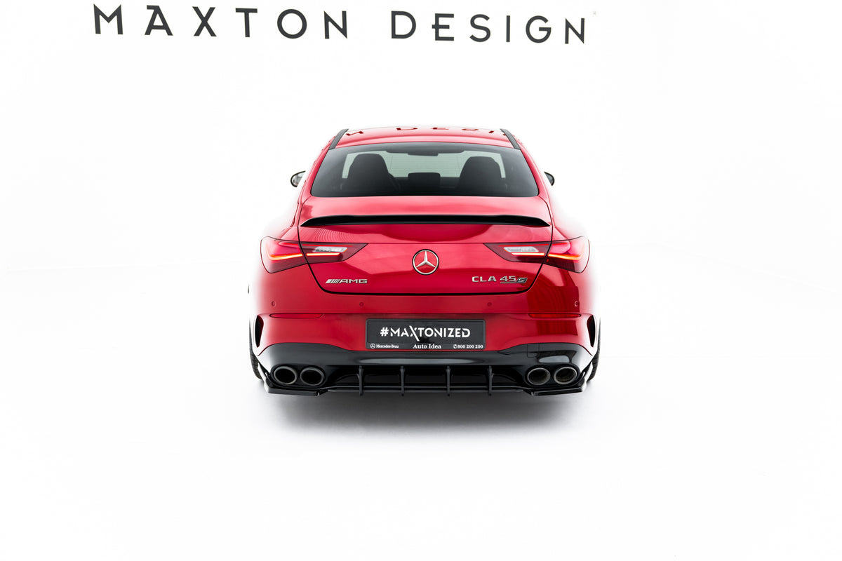 Sentral bakdiffusor for CLA 35 Aero C118 med kantfinish, sett nedenfra