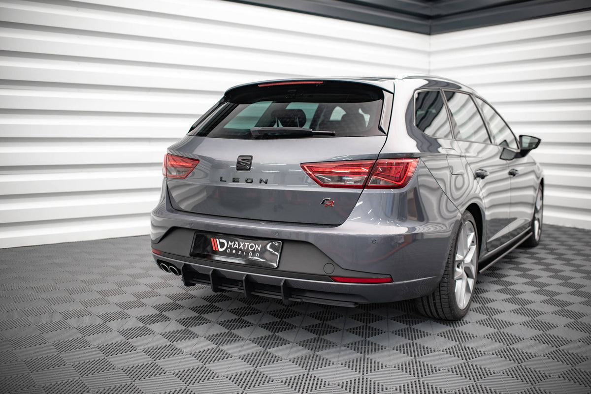 Street Pro bakdiffusor for Seat Leon FR Sportstourer MK3 sett bakfra