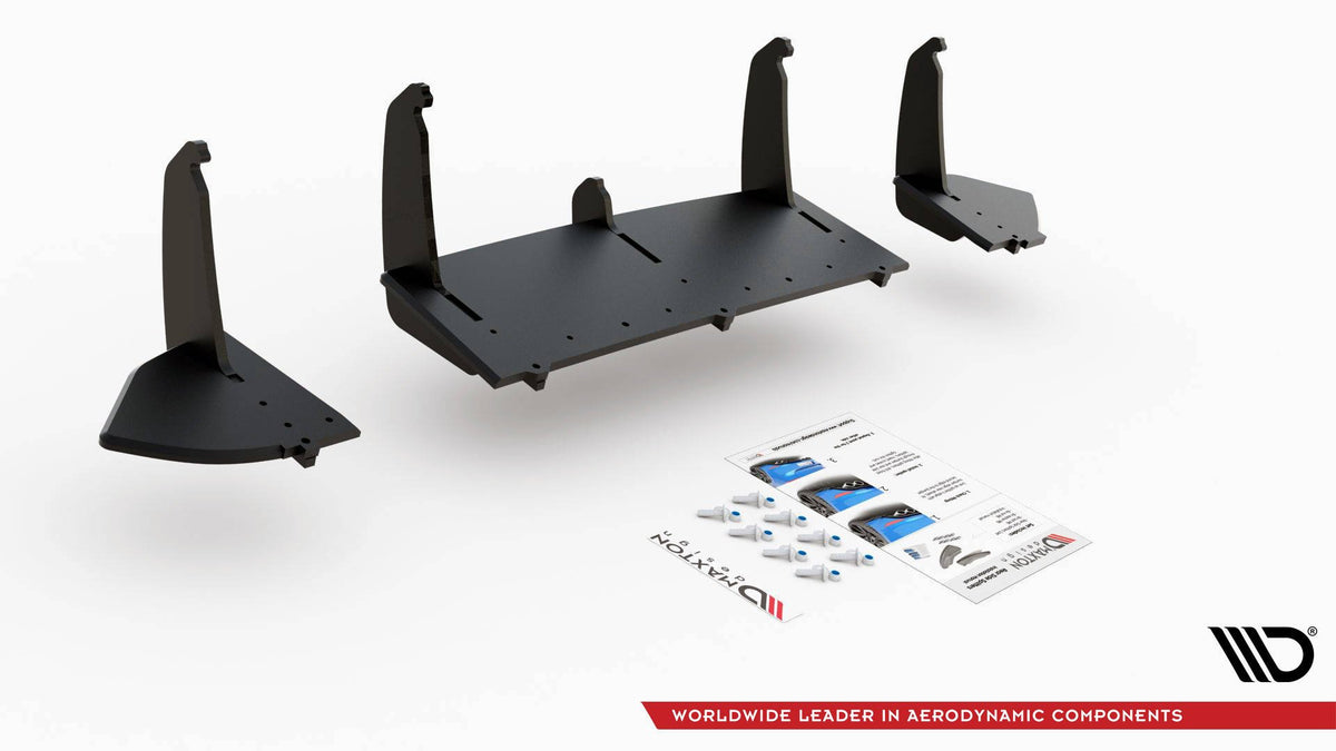 Maxton Design Street Pro diffuser bak til Ford Focus RS Mk3