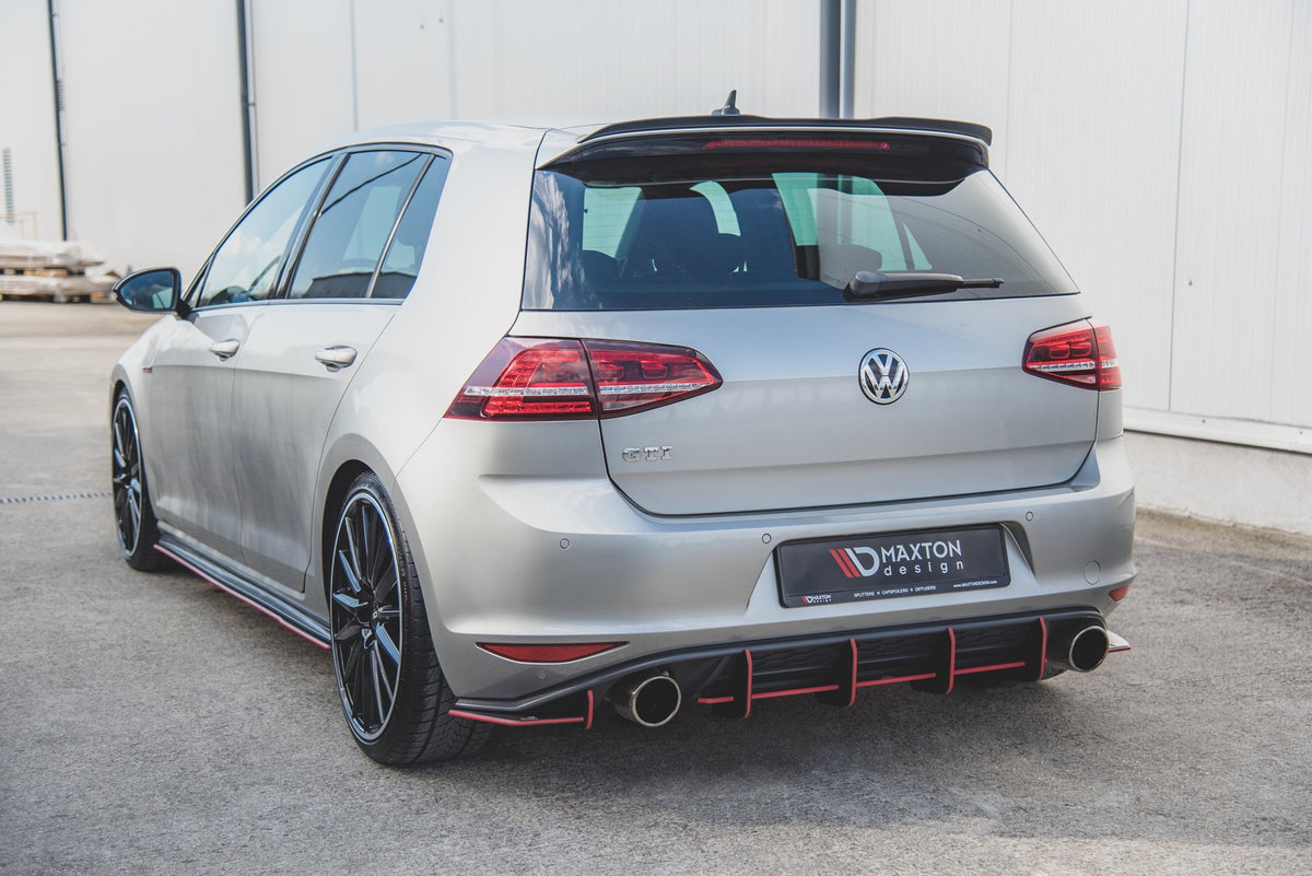 Street Pro Bakre Diffuser V.1 VW Golf 7 GTI (2013–2016) - VWGO7GTICNC-RS1B