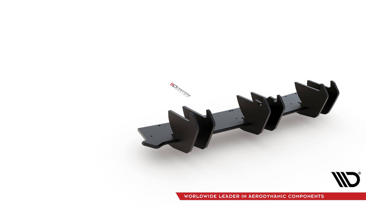 Diffuserplate V.2 VW Golf 8 GTI – produktbilde mot hvit bakgrunn