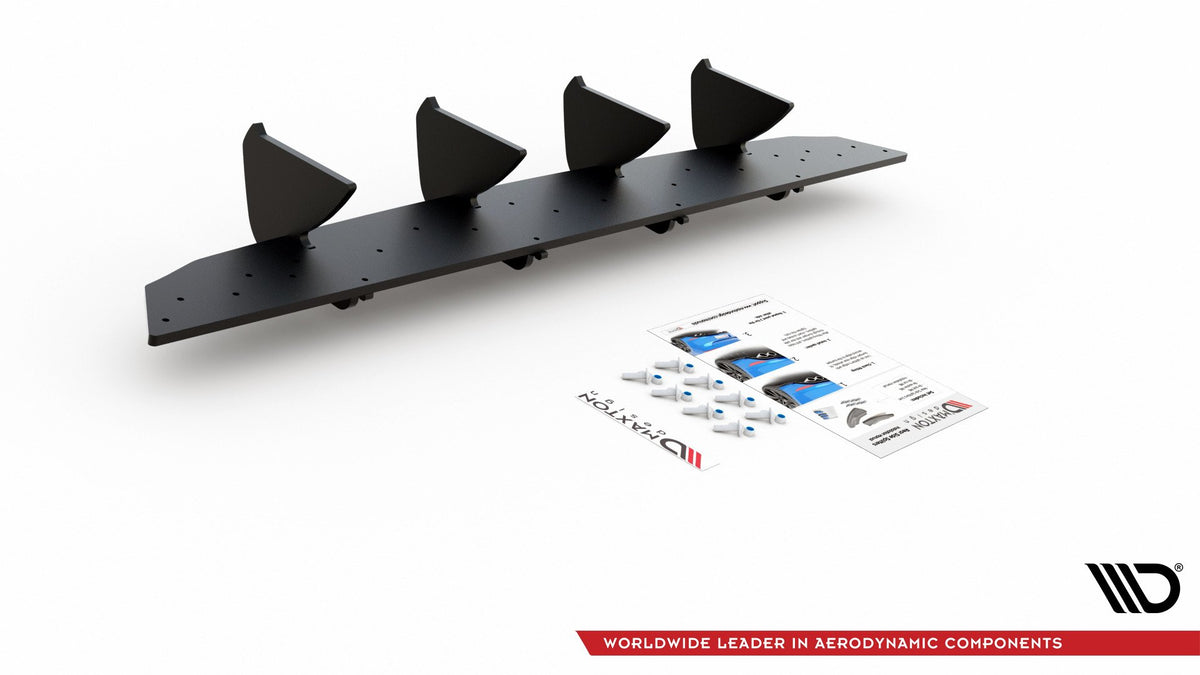 Diffuserplate V.2 VW Golf 8 – produktbilde mot hvit bakgrunn