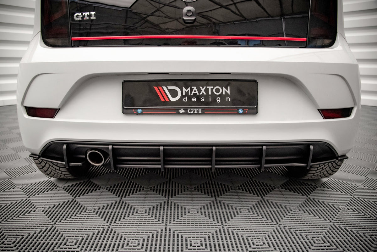 Street Pro diffuser til Volkswagen Up GTI i matt sort ABS-plast