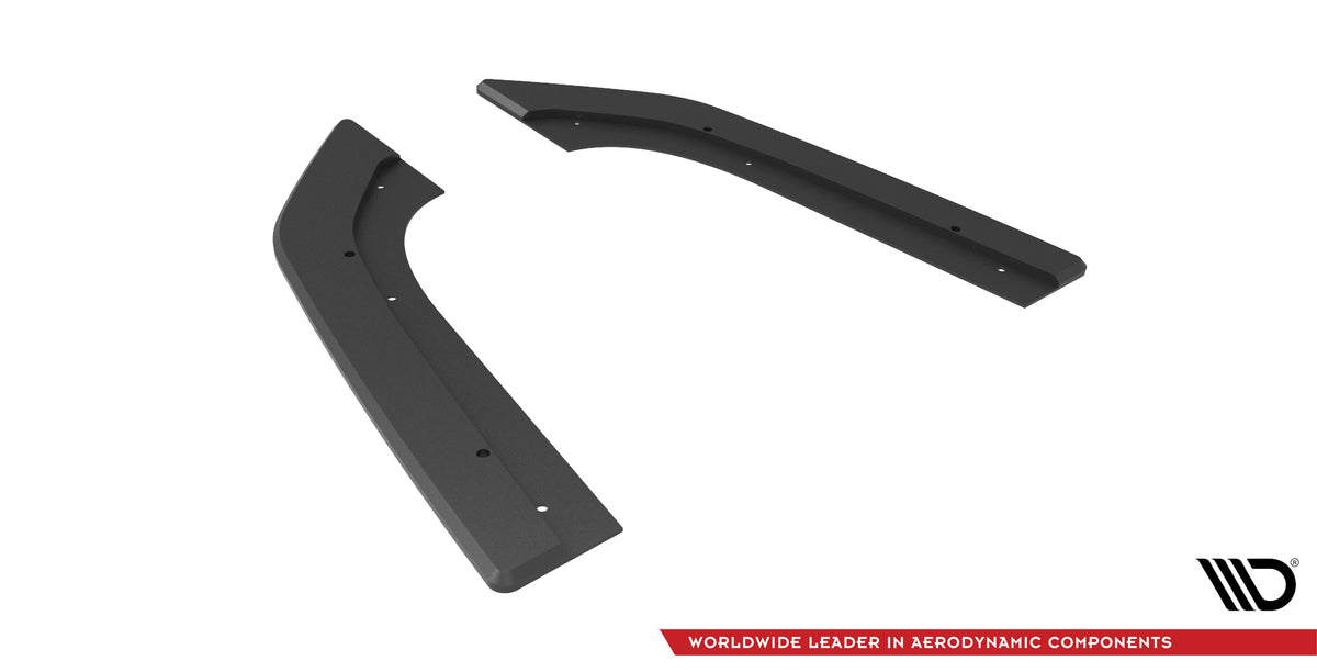 Par med sideflaps bak til Audi RS3 Sedan 8Y V2 10mm – gratis frakt inkludert ved bestilling