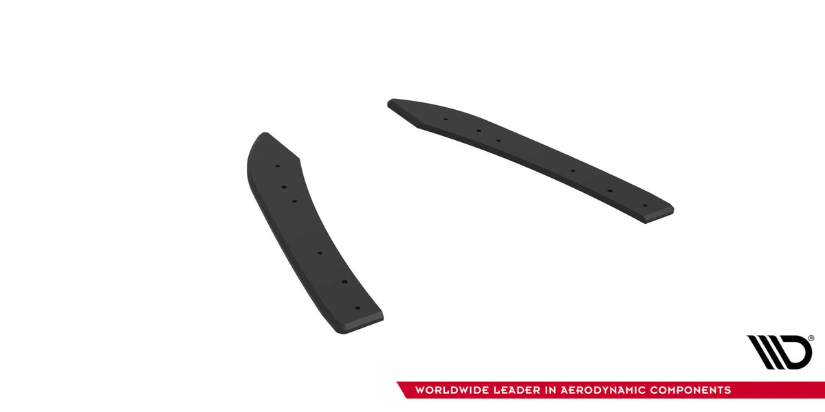 Maxton Design bakre sideflaps for RS5 Sportback med beskyttelsesfolie synlig