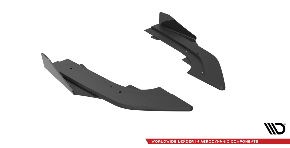 Par med bakre sideflaps for Audi RS3 8Y Sedan som gir forbedret aerodynamikk og racing-stil