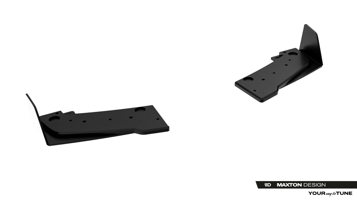 10 mm tykk ABS sidesplitter bak fra Maxton Design til GR Yaris Mk4 Facelift