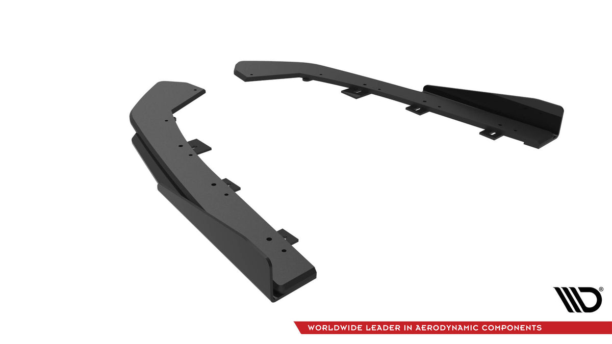 Street Pro sidesplitter og flaps for VW Jetta GLI med monteringsutstyr
