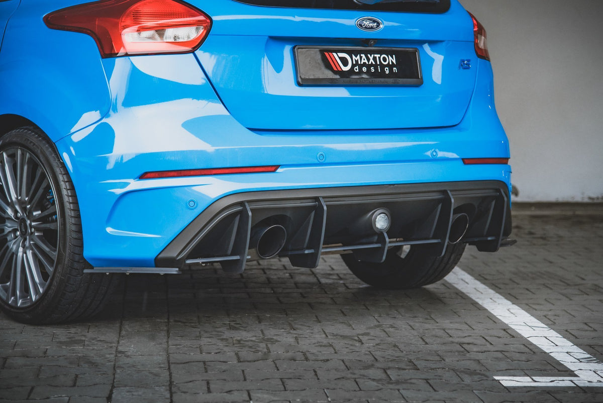 Komplett sett med venstre og høyre bakre sidesplitter til Ford Focus RS