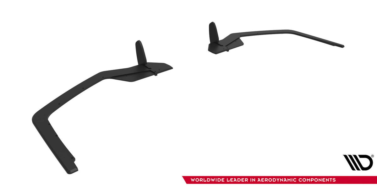 Street Pro bakre sidesplittersett for Honda Civic Sport MK10 med monteringsutstyr