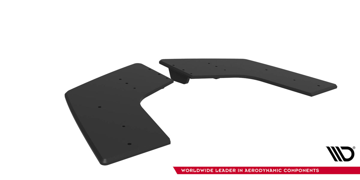 Sideflaps Bak Street Pro Mitsubishi Lancer Evo X V1 - MILA10EVOCNC-RSD1B