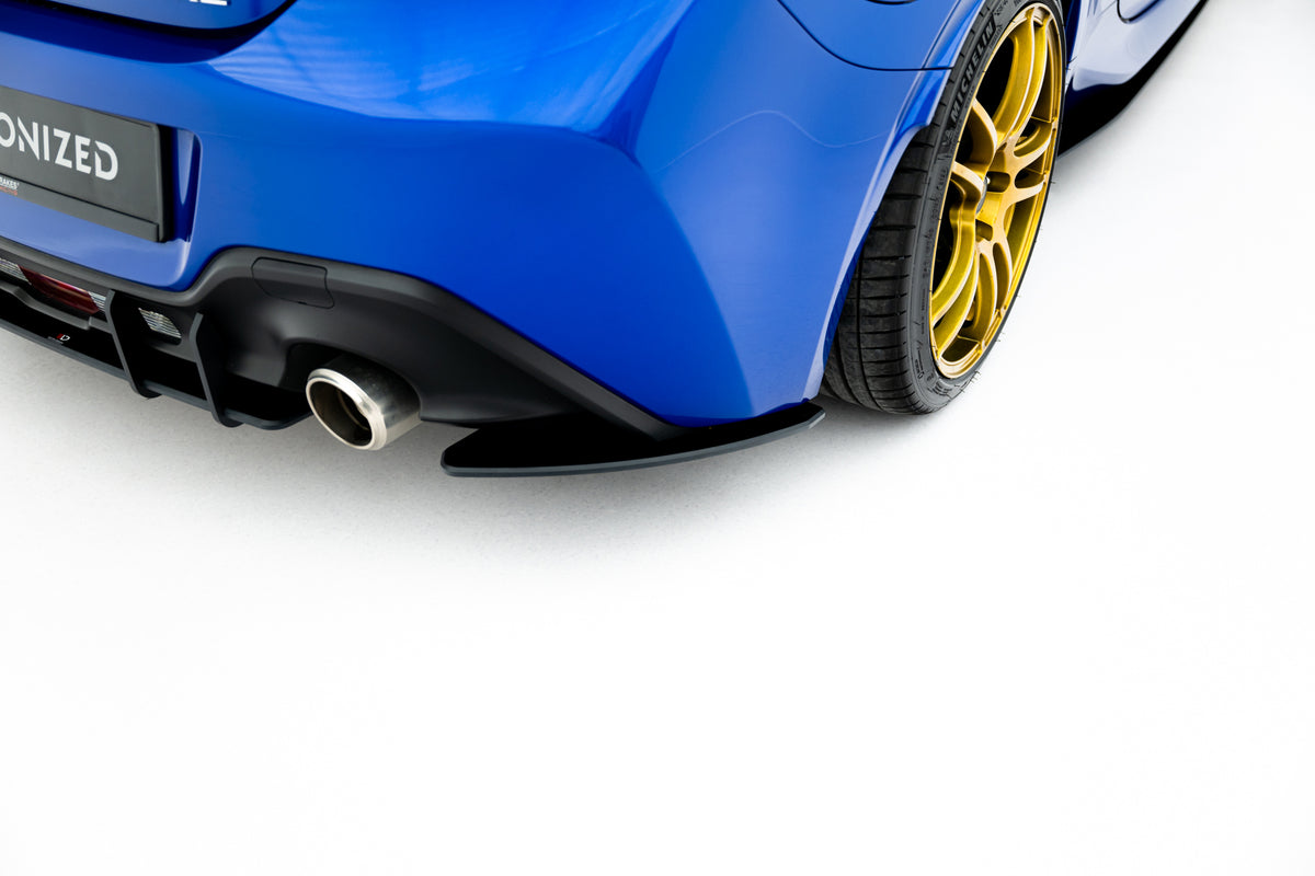 Sidesplittere bak Street Pro til Subaru BRZ Mk2 i matt sort ABS
