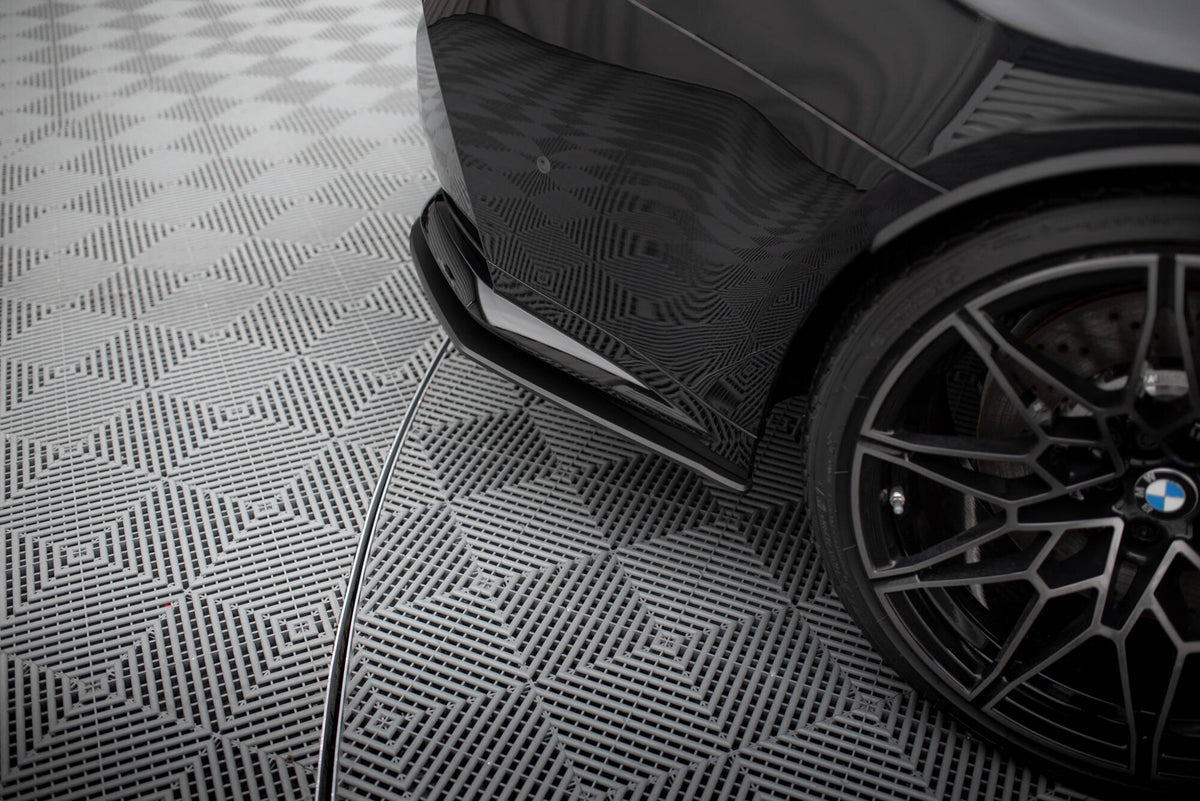 Street Pro sideflaps BMW M3 G80, venstre og høyre del vist ovenfra