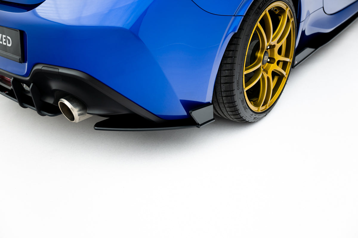 Street Pro sidesplitter bak til Subaru BRZ Mk2 sett ovenfra