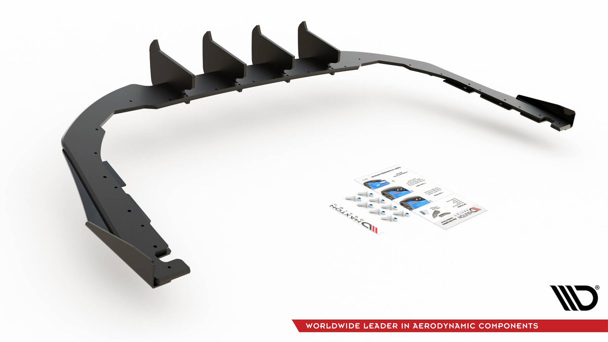 Kantdetalj på Maxton Street Pro diffuser for Volkswagen Arteon