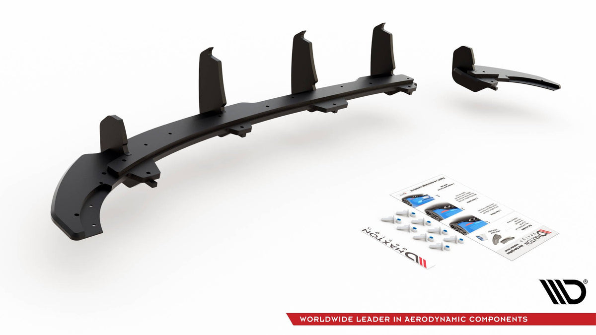 Street Pro Diffuser Volkswagen Polo GTI MK6 (2017–2021) - VWPO6GTICNC-RS3B