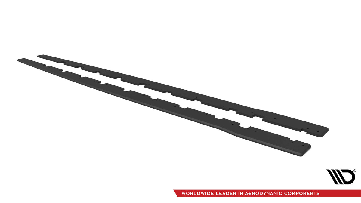 Maxton Design sideskjørt ABS BMW F40 – sidevisning fra venstre