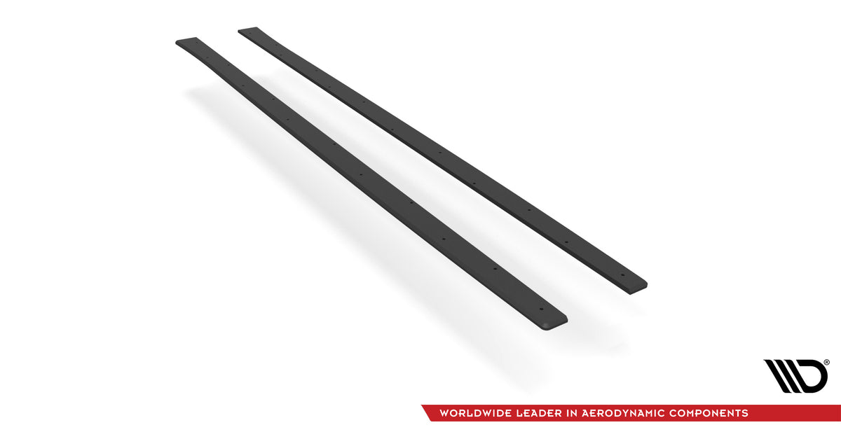 Street Pro sideskjørt diffusor for BMW Z4 G29 i sort ABS-plast, detaljbilde