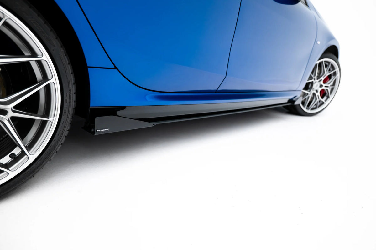 Street Pro sideskjørt med flaps montert på BMW M235i Gran Coupe F74