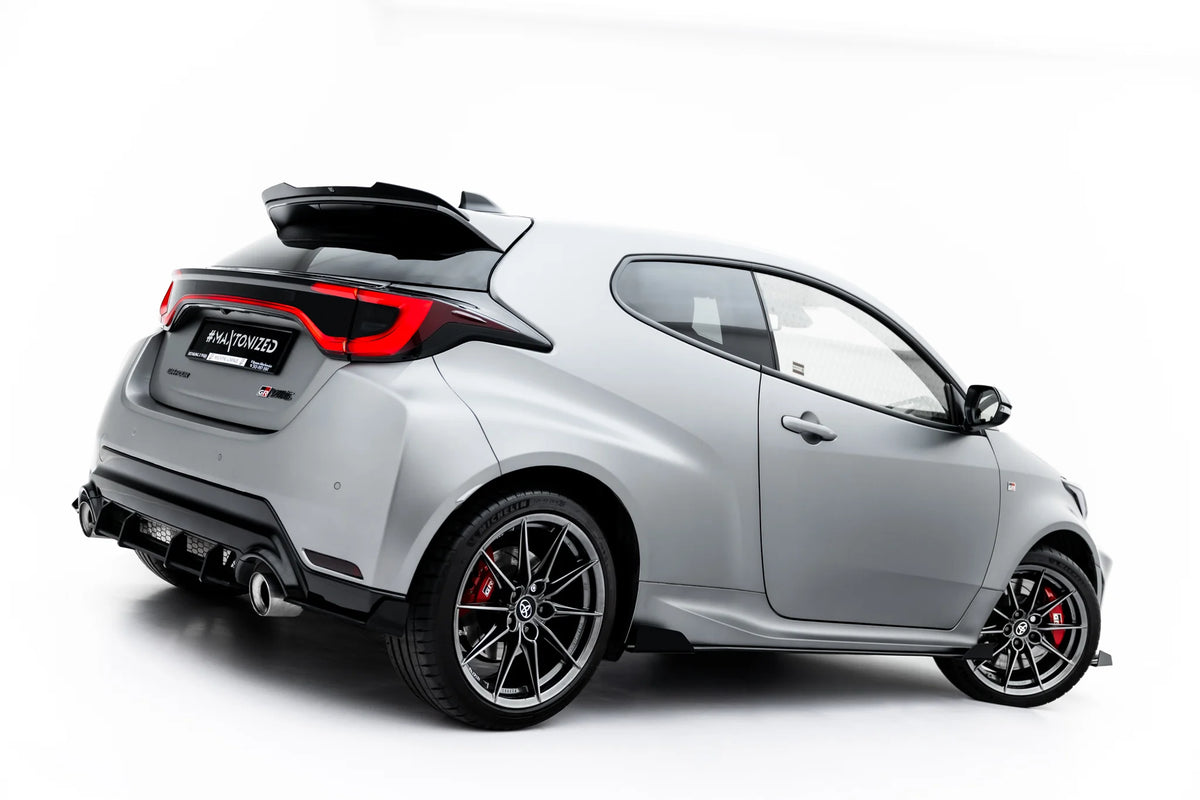 Sideskjørt diffusers til Toyota GR Yaris Mk4 Facelift i matt sort ABS