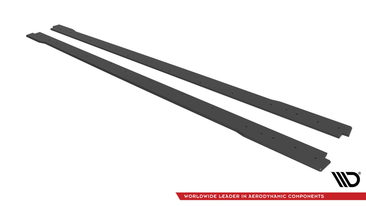 Par med sideskjørt-diffusorer for Hyundai Veloster N MK2 med monteringssett