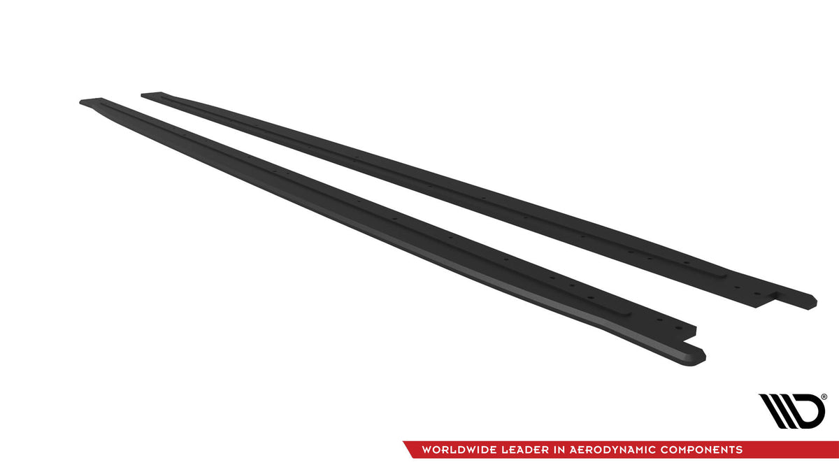 Maxton Design sideskjørt-diffuser til Kia Proceed GT-Line med kantdetalj