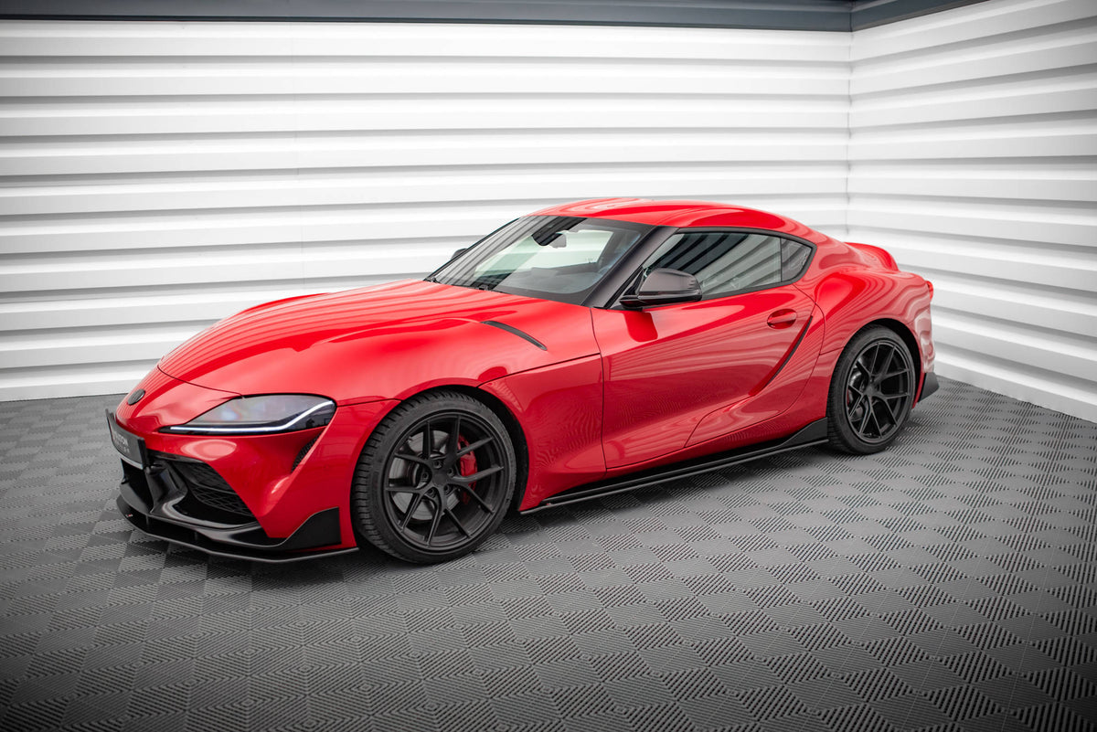 Sideskjørt Toyota Supra A90 Street Pro CNC-kuttet finish