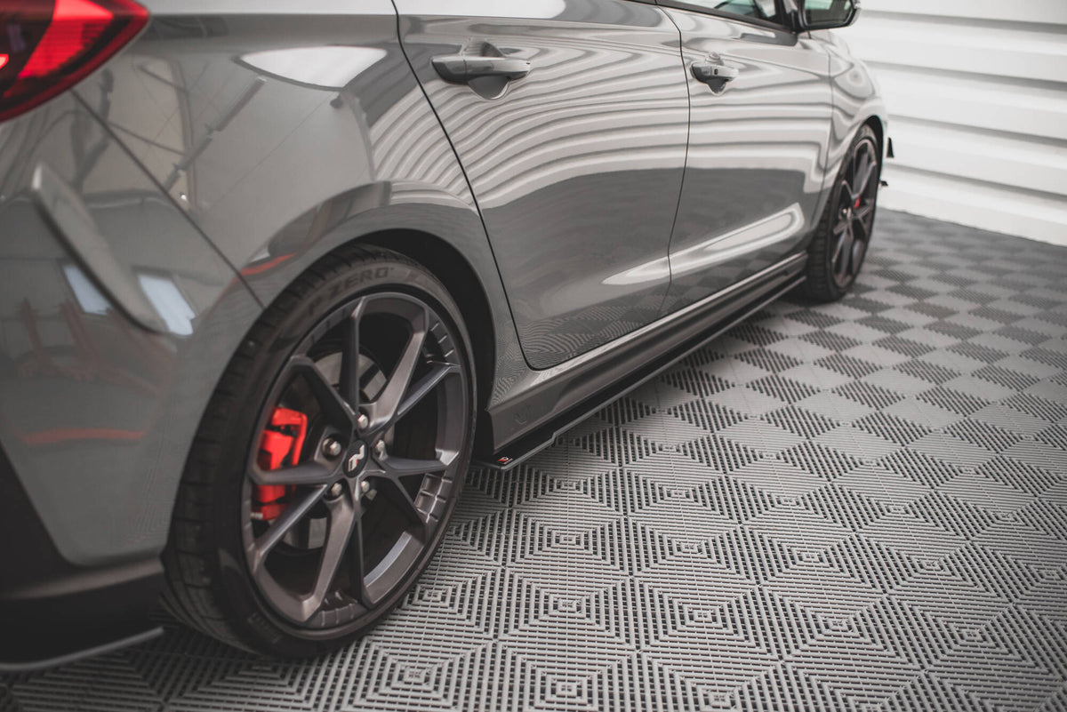 Sideskjørt Diffusorer Street Pro V.2 Hyundai I30 N 2017– - HYI303FNCNC-SD1B