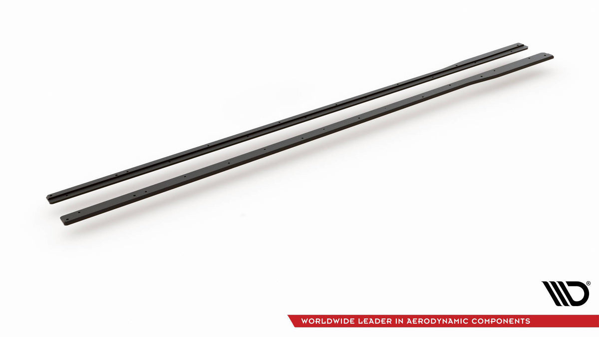 Sideskjørt diffuser VW Golf R MK7 Facelift med monteringsutstyr og beskyttelsesfolie