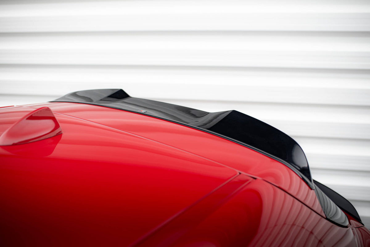 Nærbilde av front spoiler cap 3D V2 i ABS-plast for Alfa Romeo Tonale