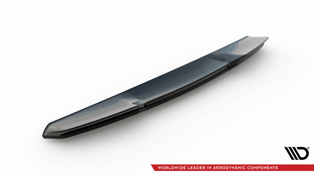 Detaljbilde av 3D-profil på spoiler cap til Audi RSQ8 Mk1 Facelift