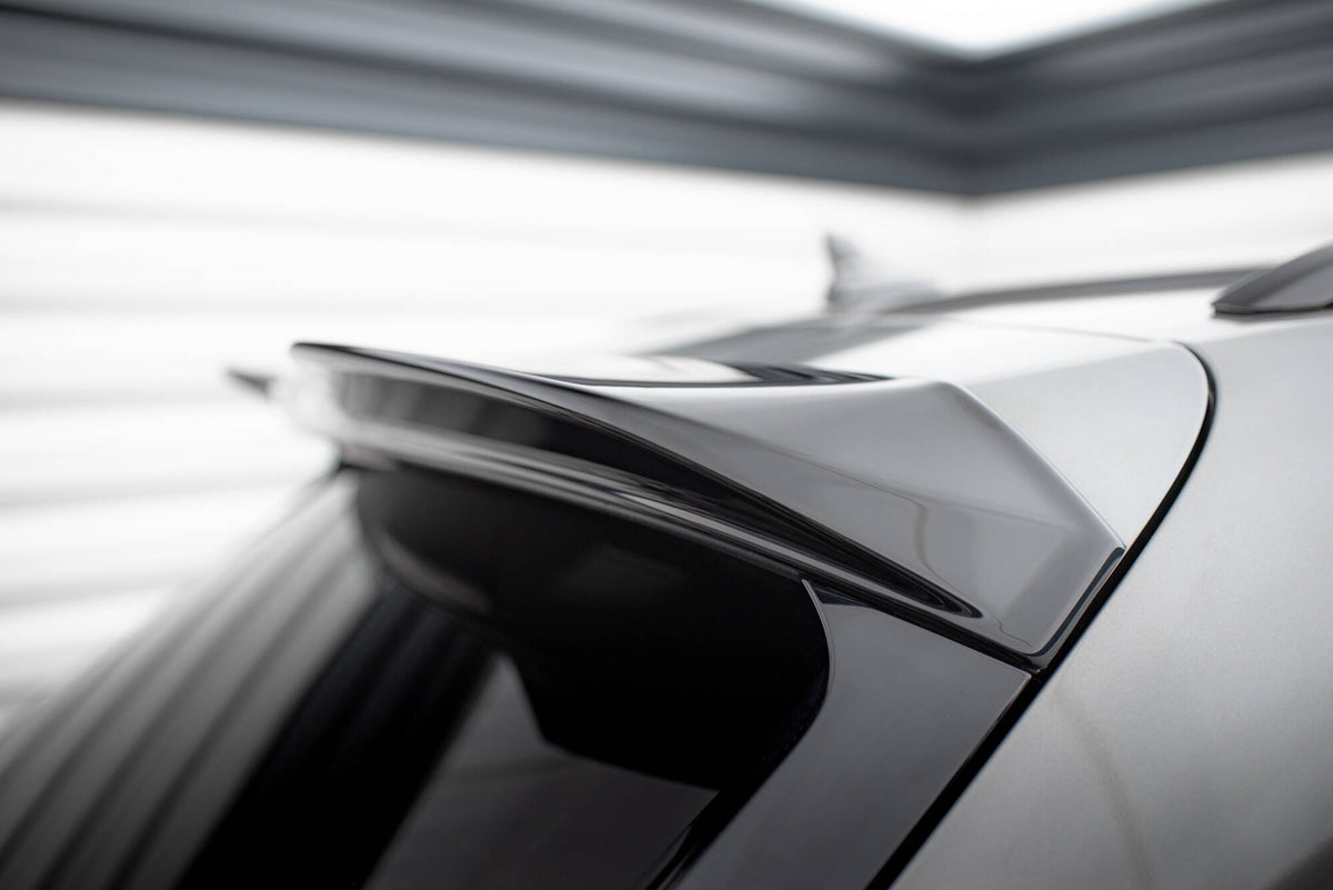 Spoiler cap 3D for Bentley Bentayga i nærbilde av overflaten