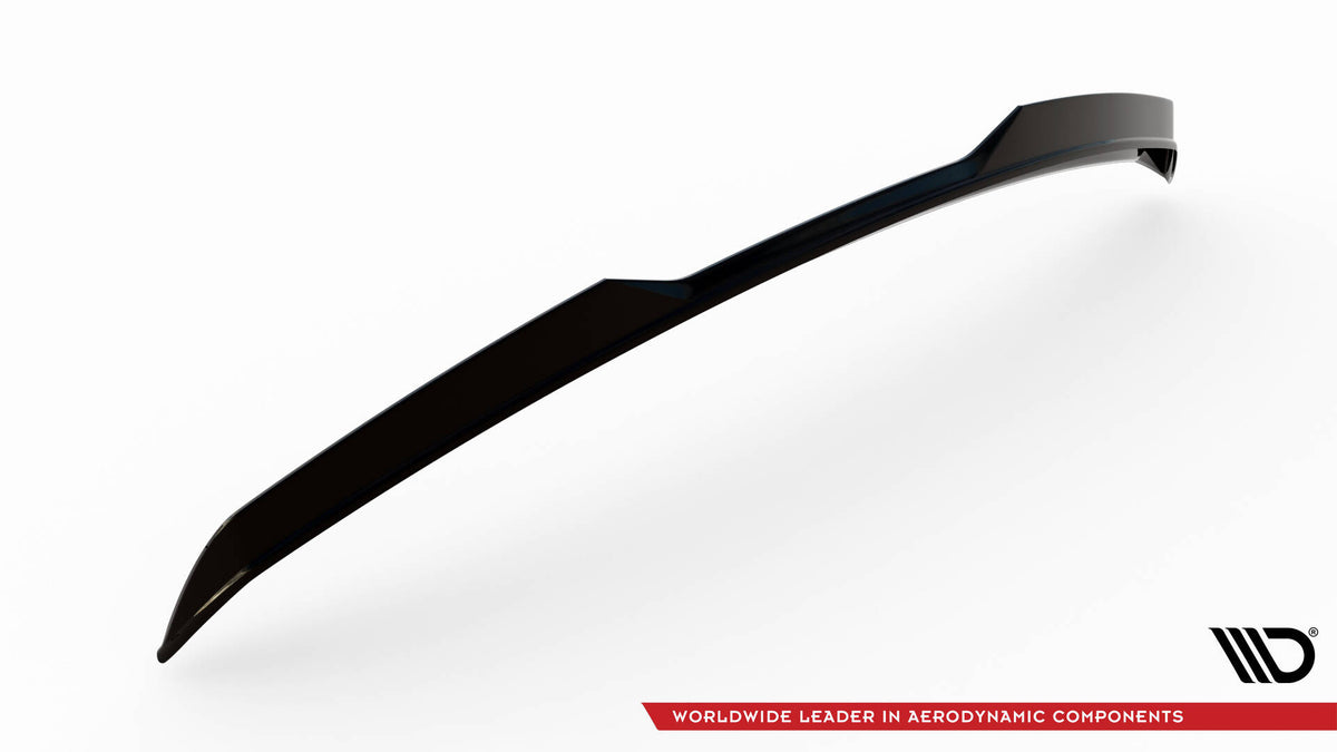 Frontspoiler cap i strukturert svart for Lexus RX Mk4 sett ovenfra