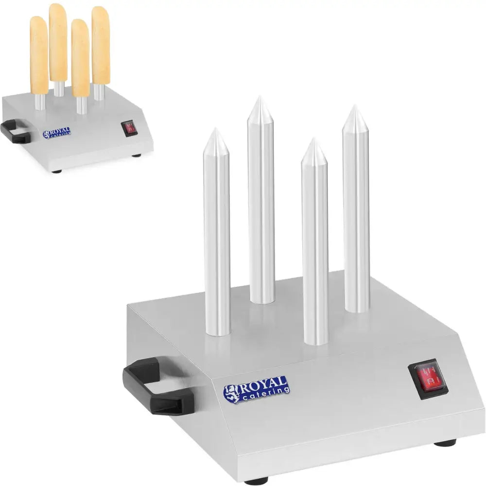 Pølsevogn Hot Dog Varmeapparat for 4 Boller av Royal Catering Rchw-200