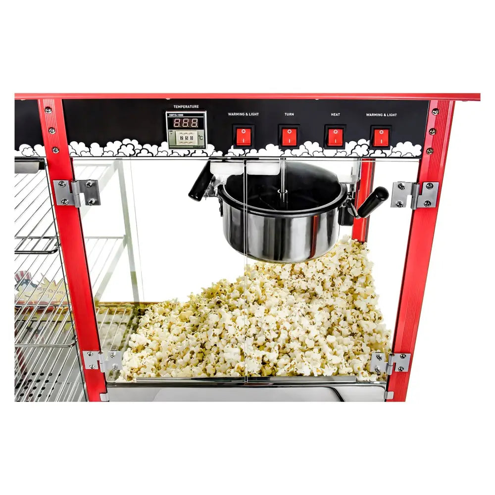 Popcornmaskin med Varmevindu fra Royal Catering
