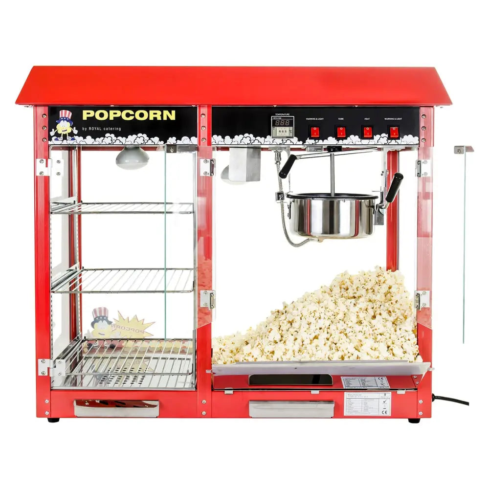 Popcornmaskin med Varmevindu fra Royal Catering