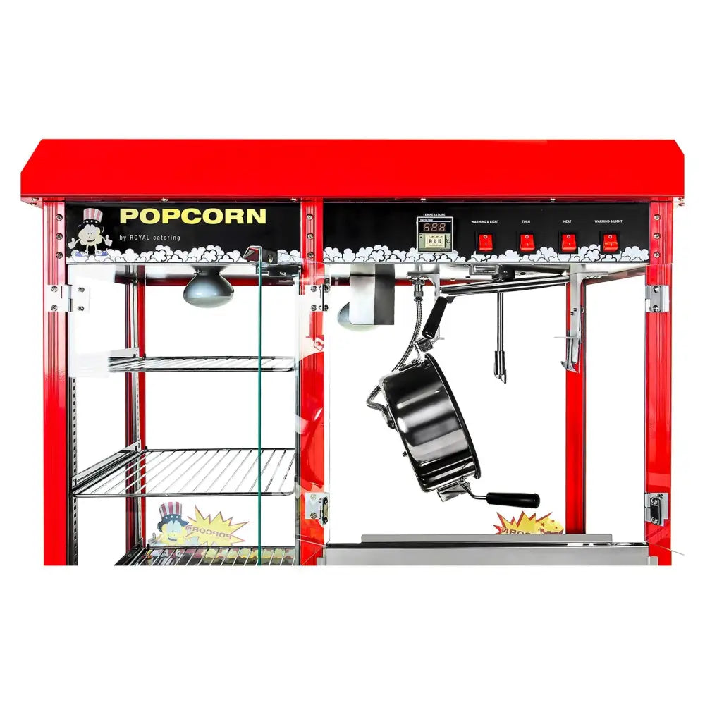 Popcornmaskin med Varmevindu fra Royal Catering