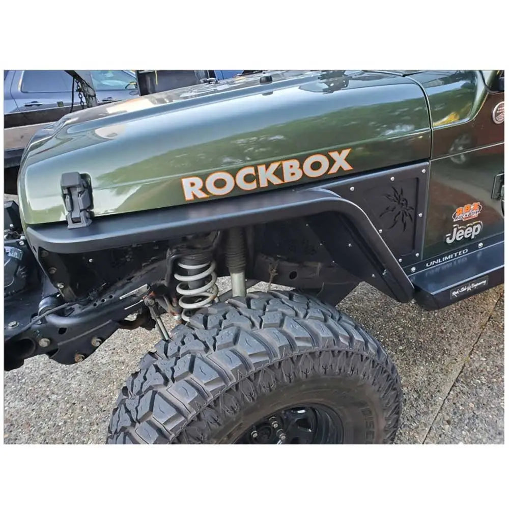 Posion Spyder Defenders Skjermbreddere for Jeep Wrangler Tj 97-06