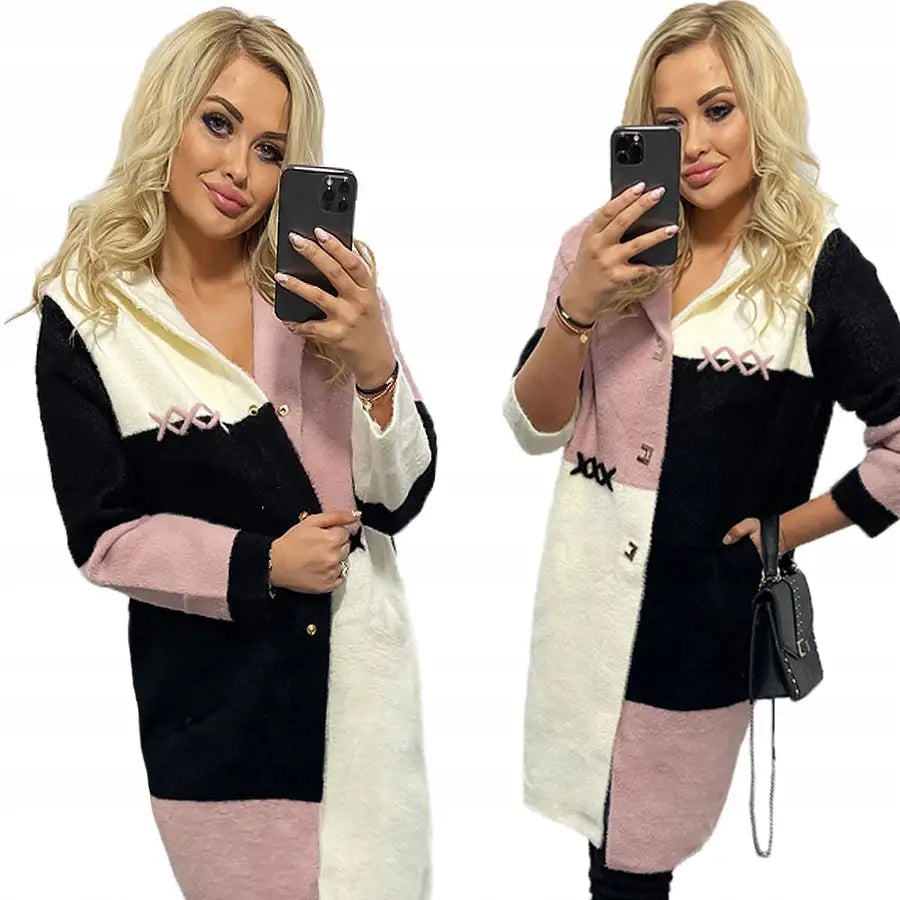 Premium Alpakka Ull Frakk Oversize