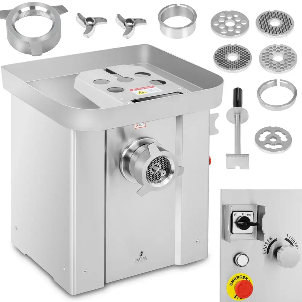 Profesjonell 800 Kg/t Kjøtt- & Grønnsakhakker - 1500 w