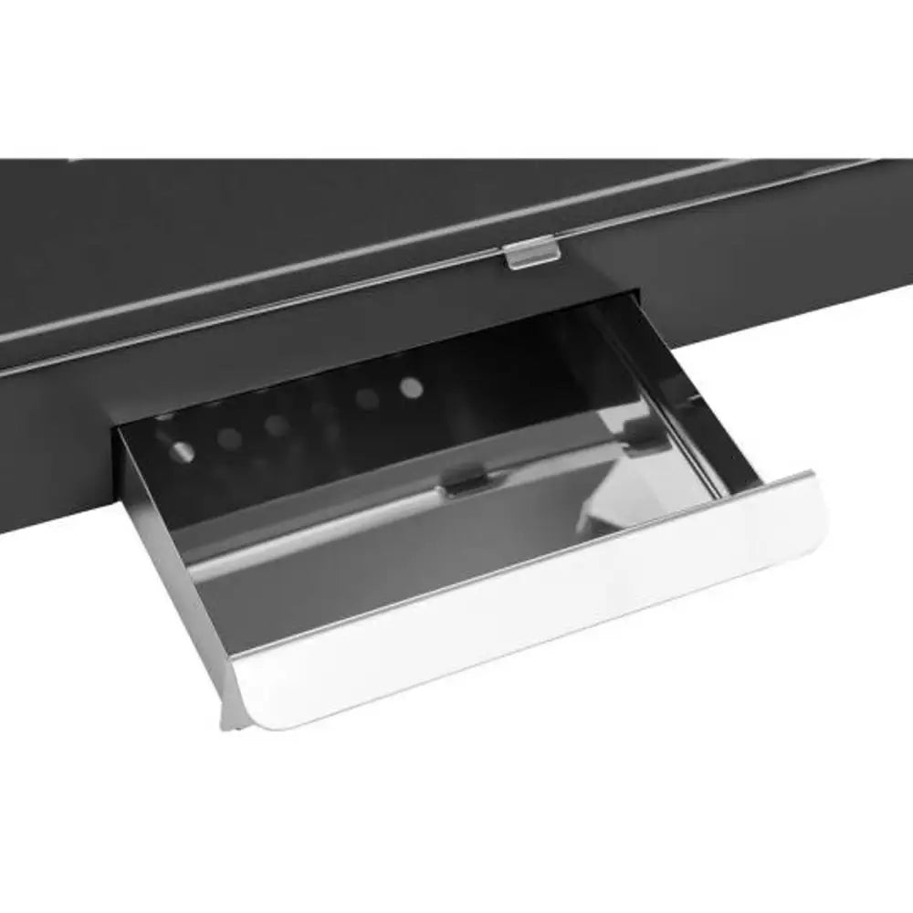 Profesjonell Effektiv Popcornmaskin 230v 1.6 Kw Svart