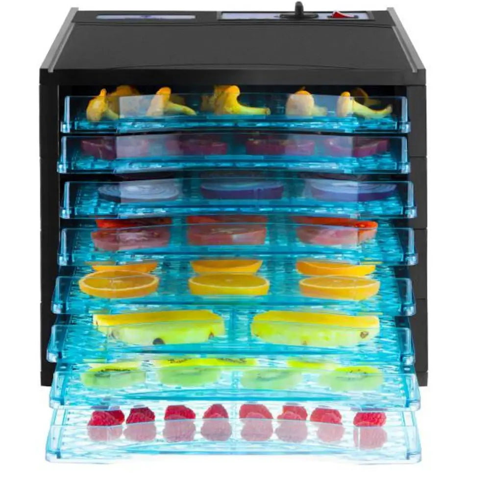 Profesjonell Industriell Matvare- Urt- Frukt- og Sopp Tørker med 8 Hyller 630w 230v