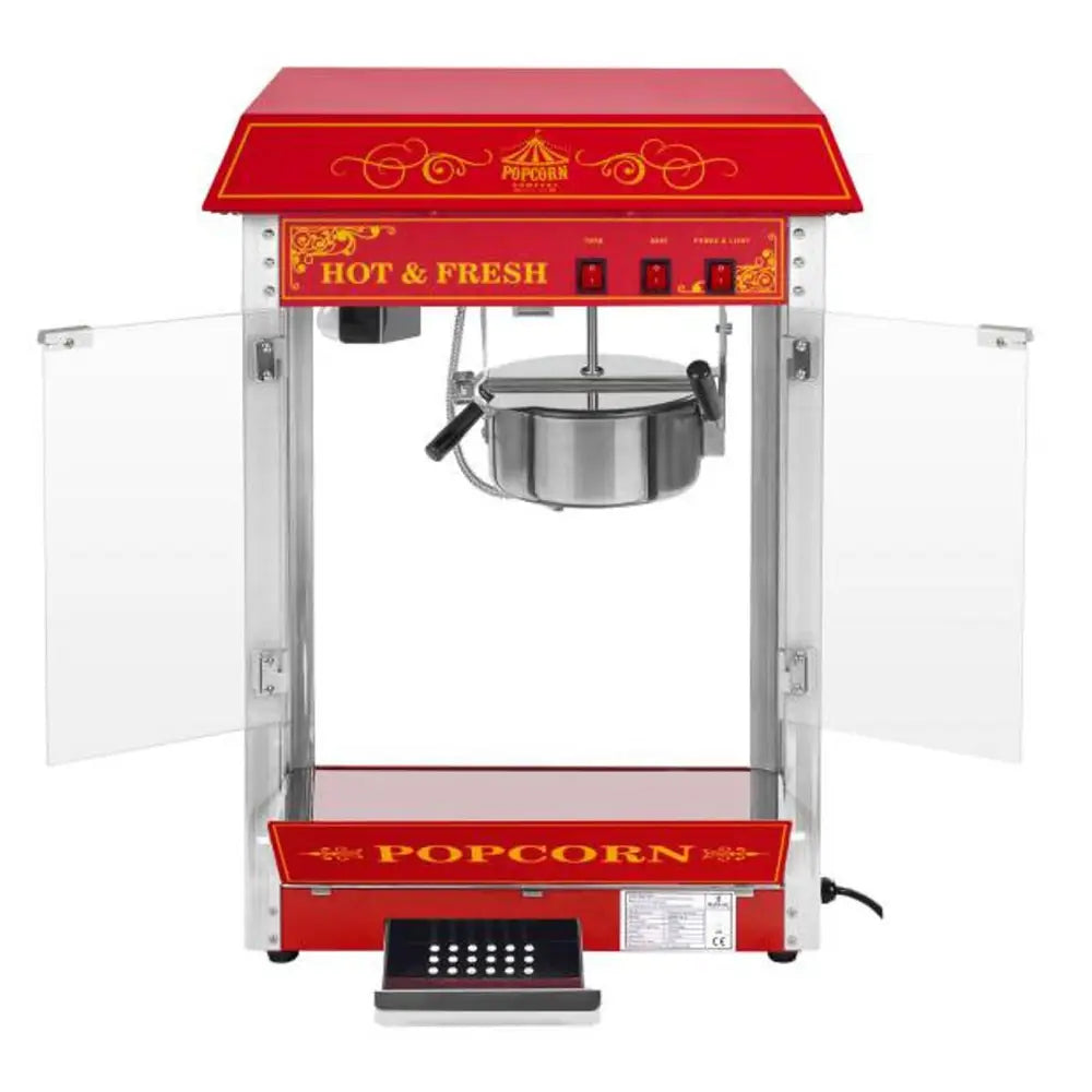 Profesjonell og Effektiv Mobil Popcornmaskin på Vogn