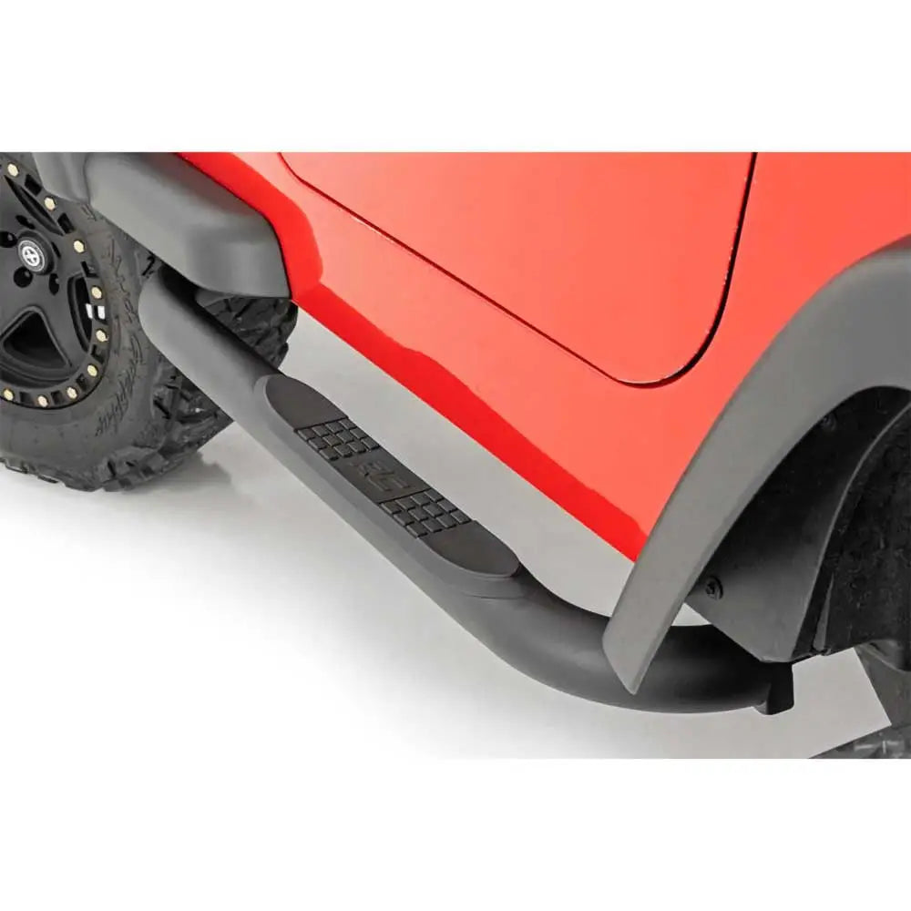 Progi Sidelåser Rough Country Nerf Steps - Jeep Wrangler Tj 97-06