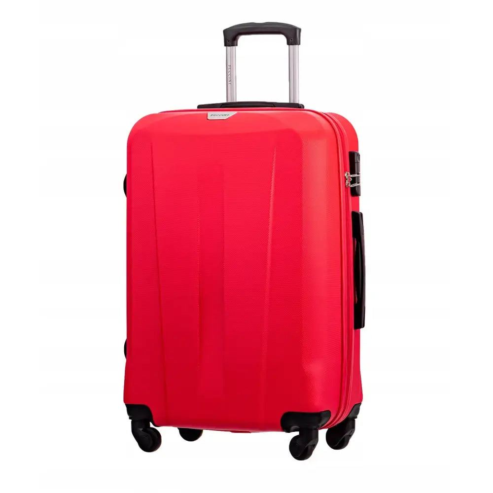 Puccini Medium Stiv Rød Koffert Abs03b 3